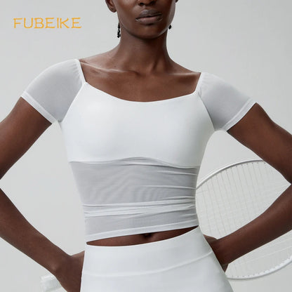 Women's Workout Clothes Gym Clothing Woman Women's Gym Outfit Sports Top Slim Fit Fitness Running T-Shirts Activewear Woman